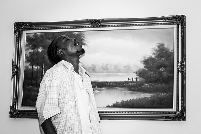 Free A African Child Inhaled In Art photo and picture