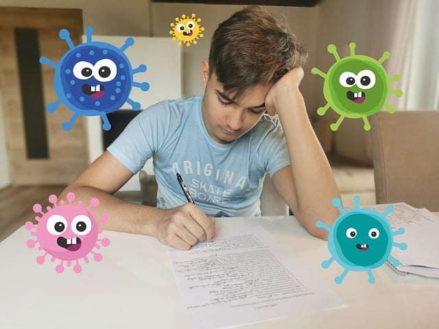 Schüler, Lernen, Homeschooling, Corona