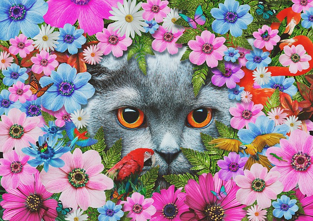 Free cat kitten animal illustration
