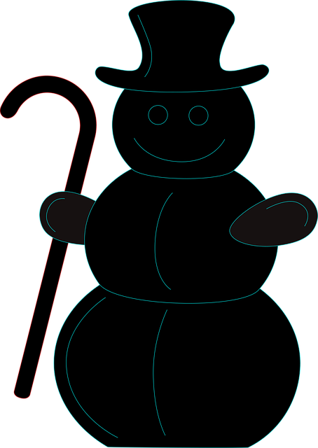 Free Snowman Christmas vector and picture