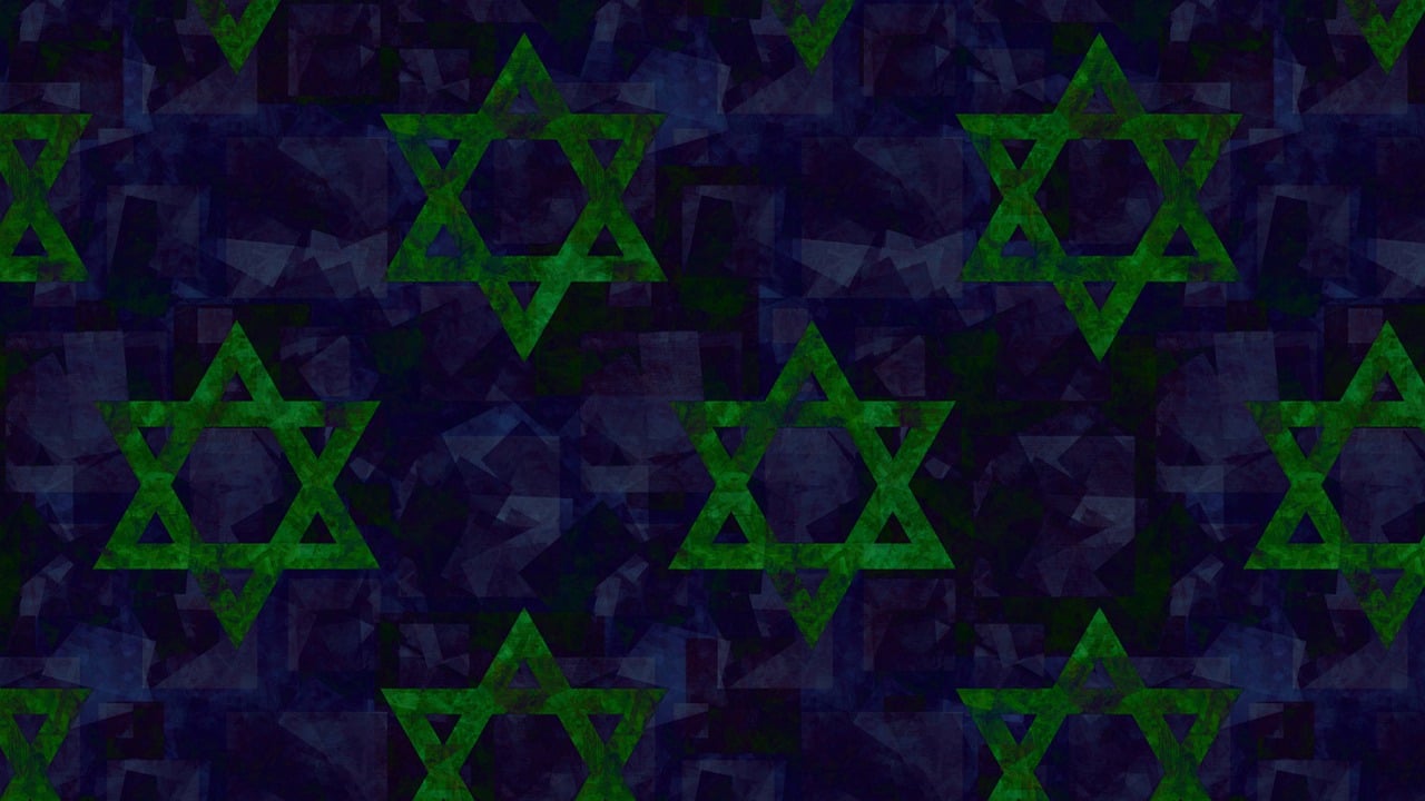 Download Star Of David, Pattern, Background. Royalty-Free Stock