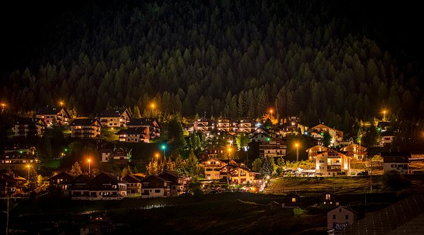Free Mountain Night photo and picture