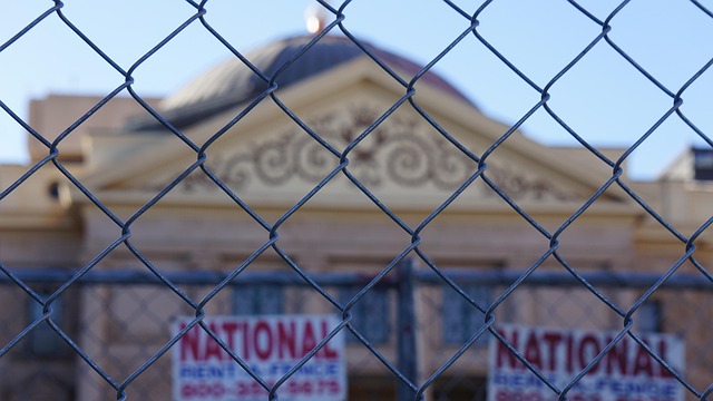 Free Arizona Capitol Fence photo and picture