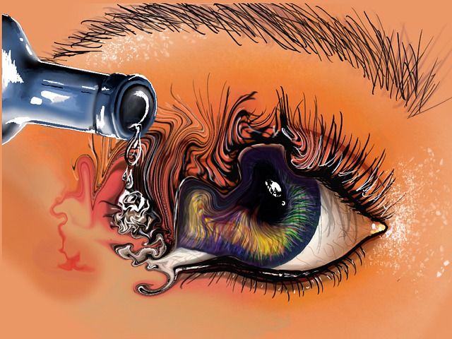 Free digital transformation eye dream like eye illustration