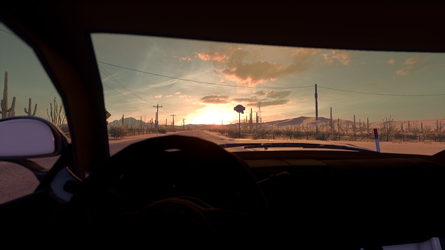 Máquina, Atardecer
