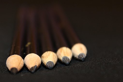 Free Black Pencils photo and picture