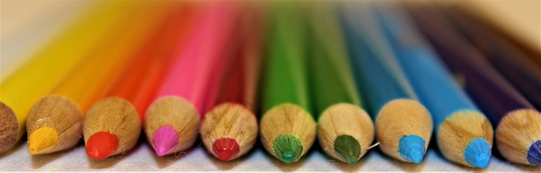 Free Multi-Color Pencils photo and picture