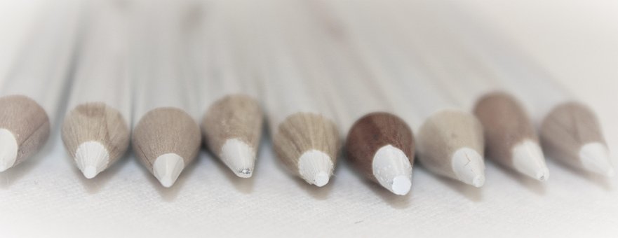 Free White Pencils White Foreground photo and picture