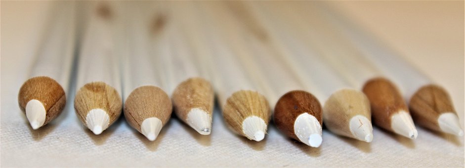 Free White Pencils White Background photo and picture