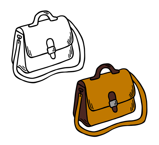 Free bag school bag school supplies illustration