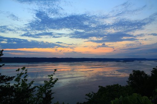 Mississippi, Wasser, Fluss, Natur