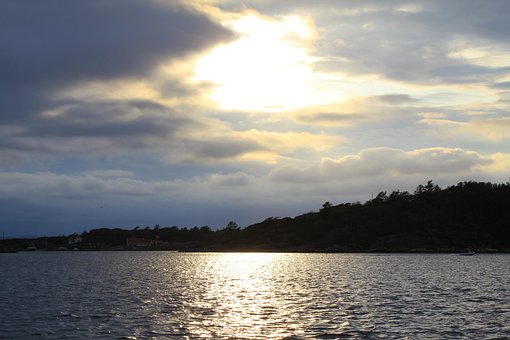 Sonne, Wasser, Natur, Himmel, Sommer