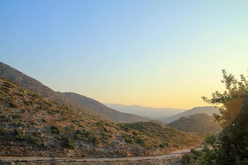 Crete, Landschaft, Dessert, Griechenland