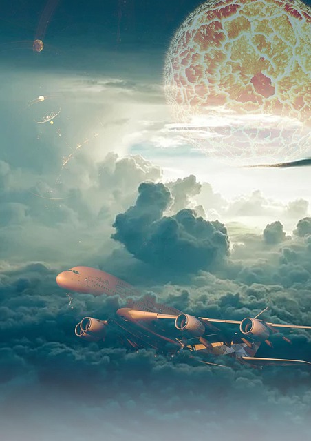Free Plane Sky photo and picture