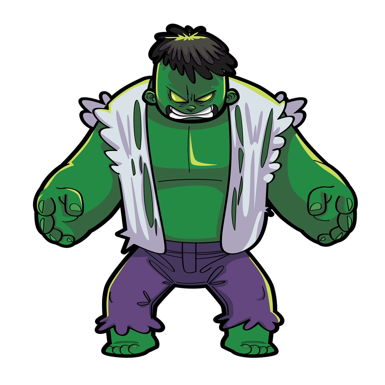 Free Hulk Cartoon Vector Art Download 8 038 Hulk Cartoon Icons 