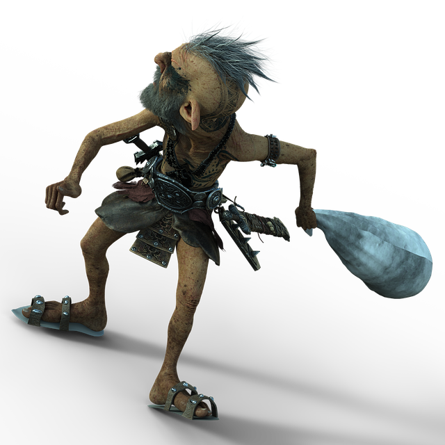 Free character goblin male illustration