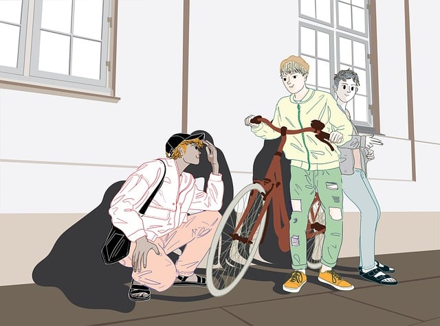 Free friends people young illustration