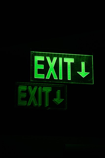 Free Exit Emergency Exit photo and picture