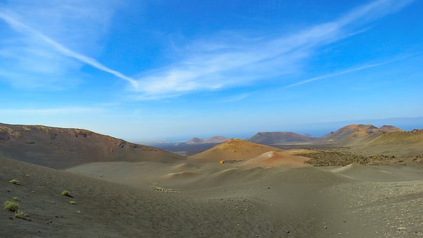 西班牙, 加那利群岛, 兰萨罗特岛, 蒂曼法亚, 火山