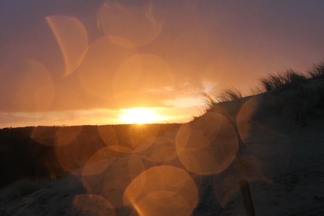 Free Sundown Beach photo and picture