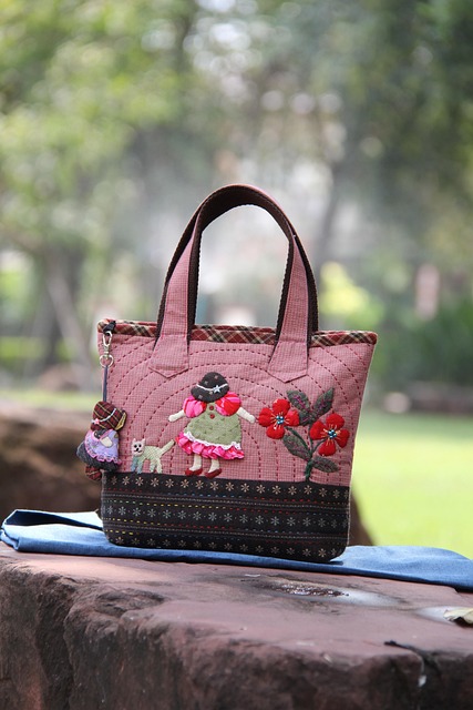 Tasche, Boot, Patchwork, Handgemacht