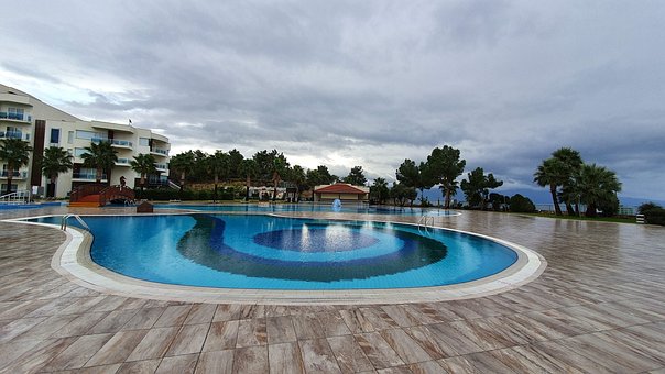 Pool shower