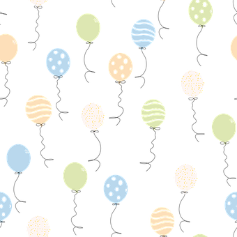 Ballon, Kinderen, Sjabloon, Ontwerp