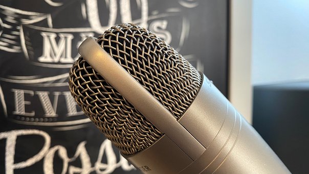 Free Podcast Microphone photo and picture