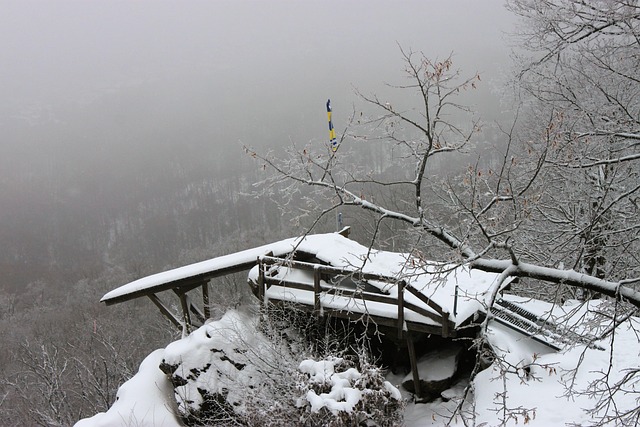 Melibokus, Odenwald, Winter, Landschaft