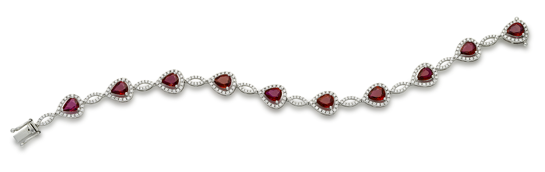 Rubin, Armband, Schmuck, Edelsteine