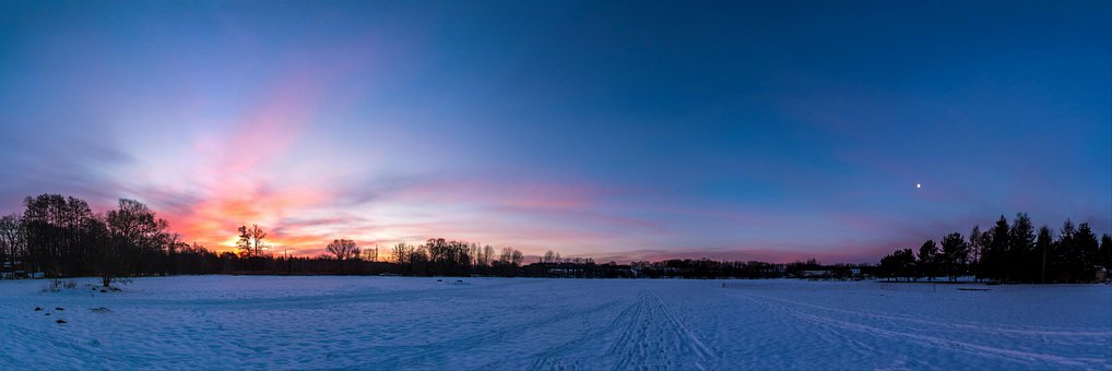 Free Winter Sunrise photo and picture