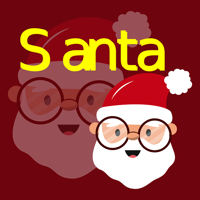 Free santa claus nature christmas vector