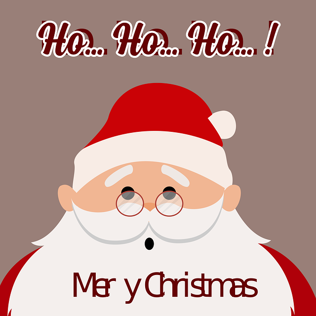 Free Santa Claus Christmas vector and picture