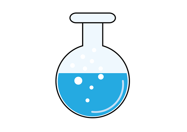 Free chemistry experiment laboratory illustration