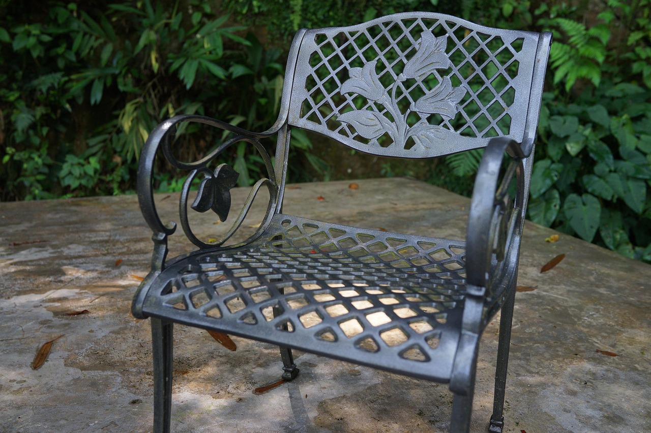 Wrought Iron Chair Workman Skills Free photo on Pixabay Pixabay