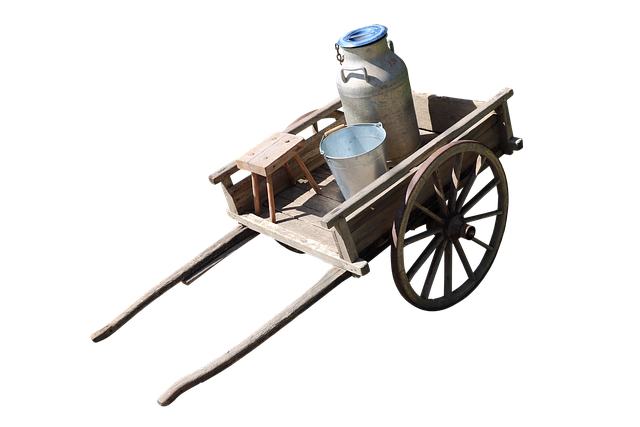 Free wagon transport old illustration