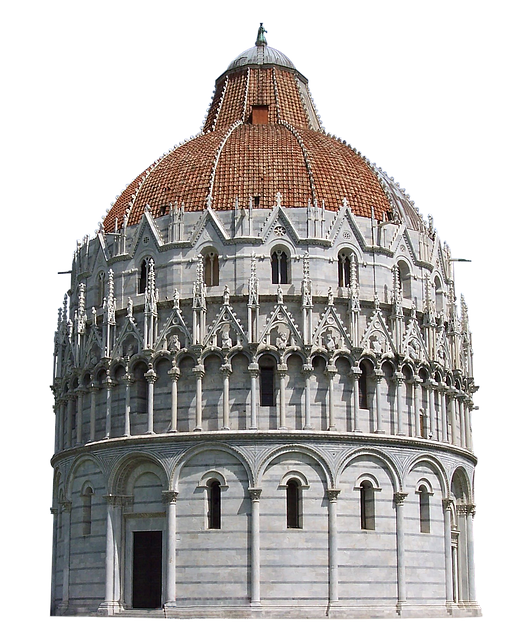 Free building archway dome illustration