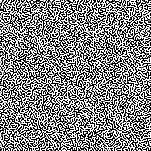 Turing Mønster, Struktur, Mønster