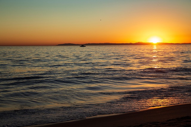 Free Sunset Beach photo and picture