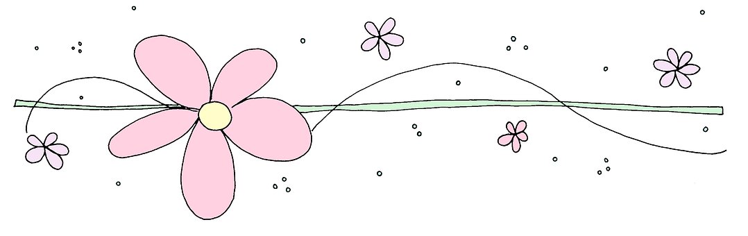Free Flower Border illustration and picture