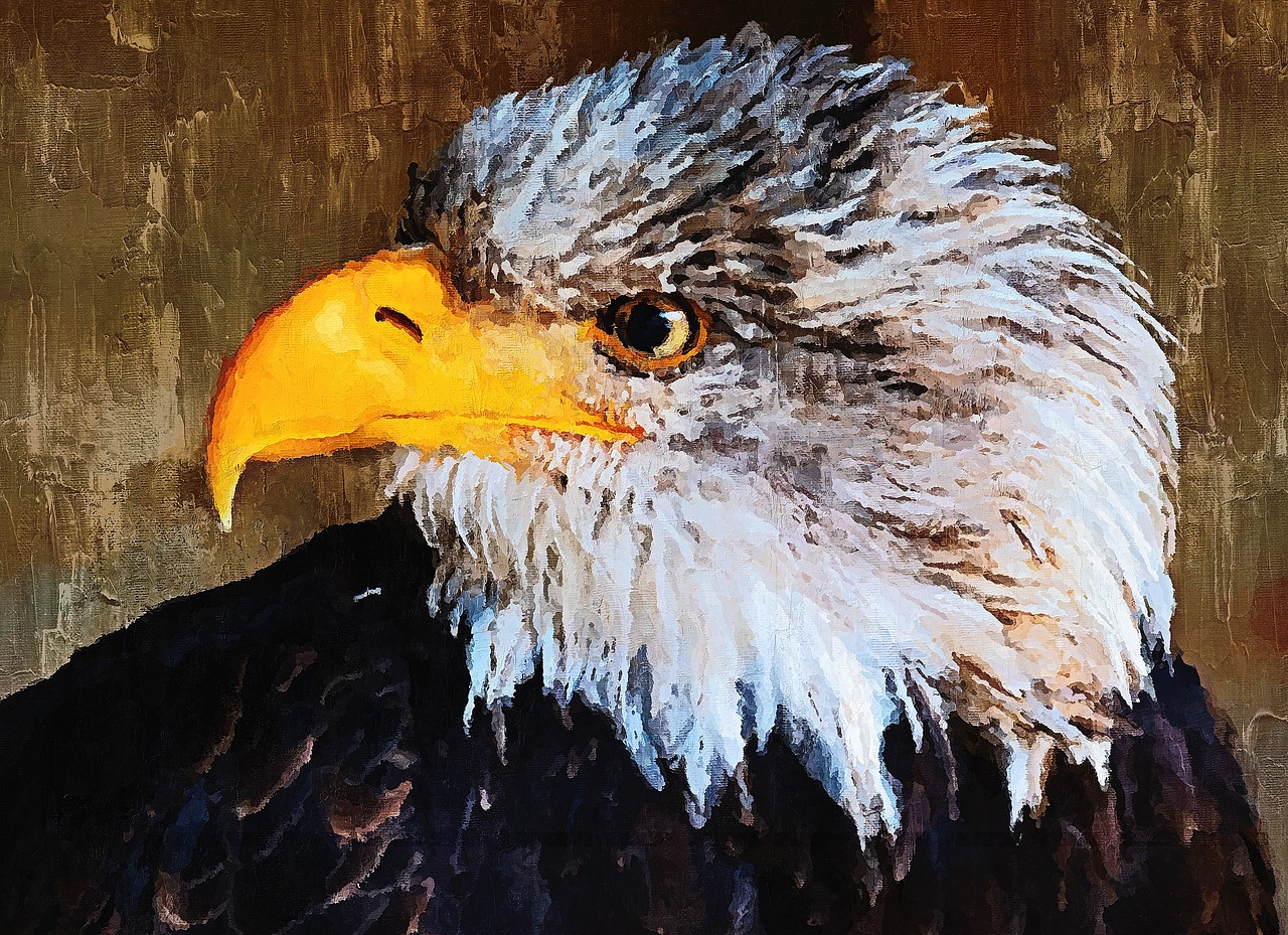 EAGLE Raptor Bird Of Prey Vinyl Sticker, 170mm Decal, Choose From 22 Glossy Colors