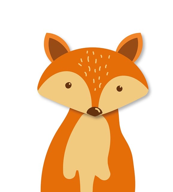 Download Red Fox, Animal, Cartoon. RoyaltyFree Stock Illustration