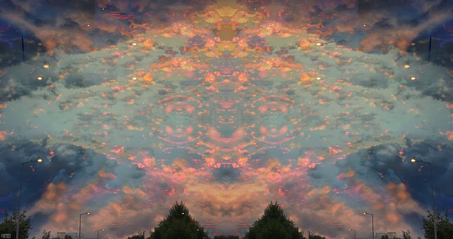 Free Sky Trippy illustration and picture