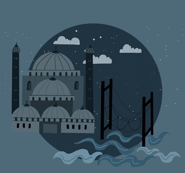 Free cami islam prayer illustration