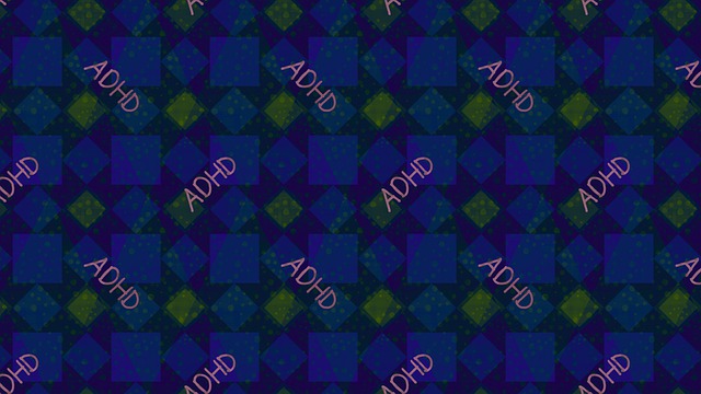 Free adhd pattern wallpaper illustration