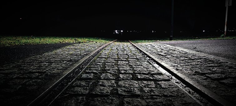 Free Cobblestones Tracks photo and picture