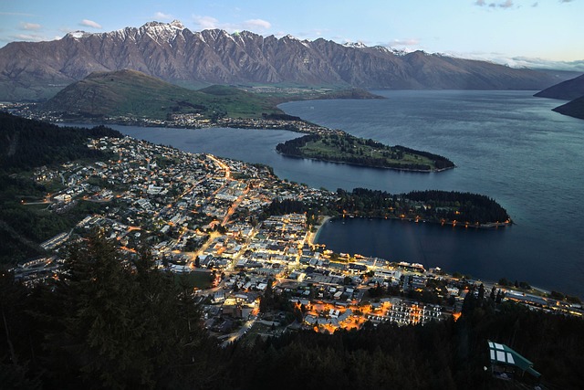 New Zealand, Queenstown, Sø, Natur