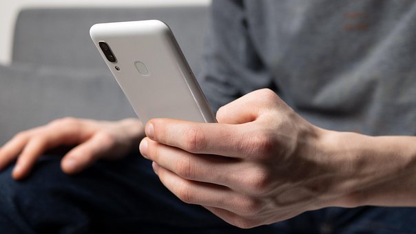 Free Mobile Phone Man photo and picture