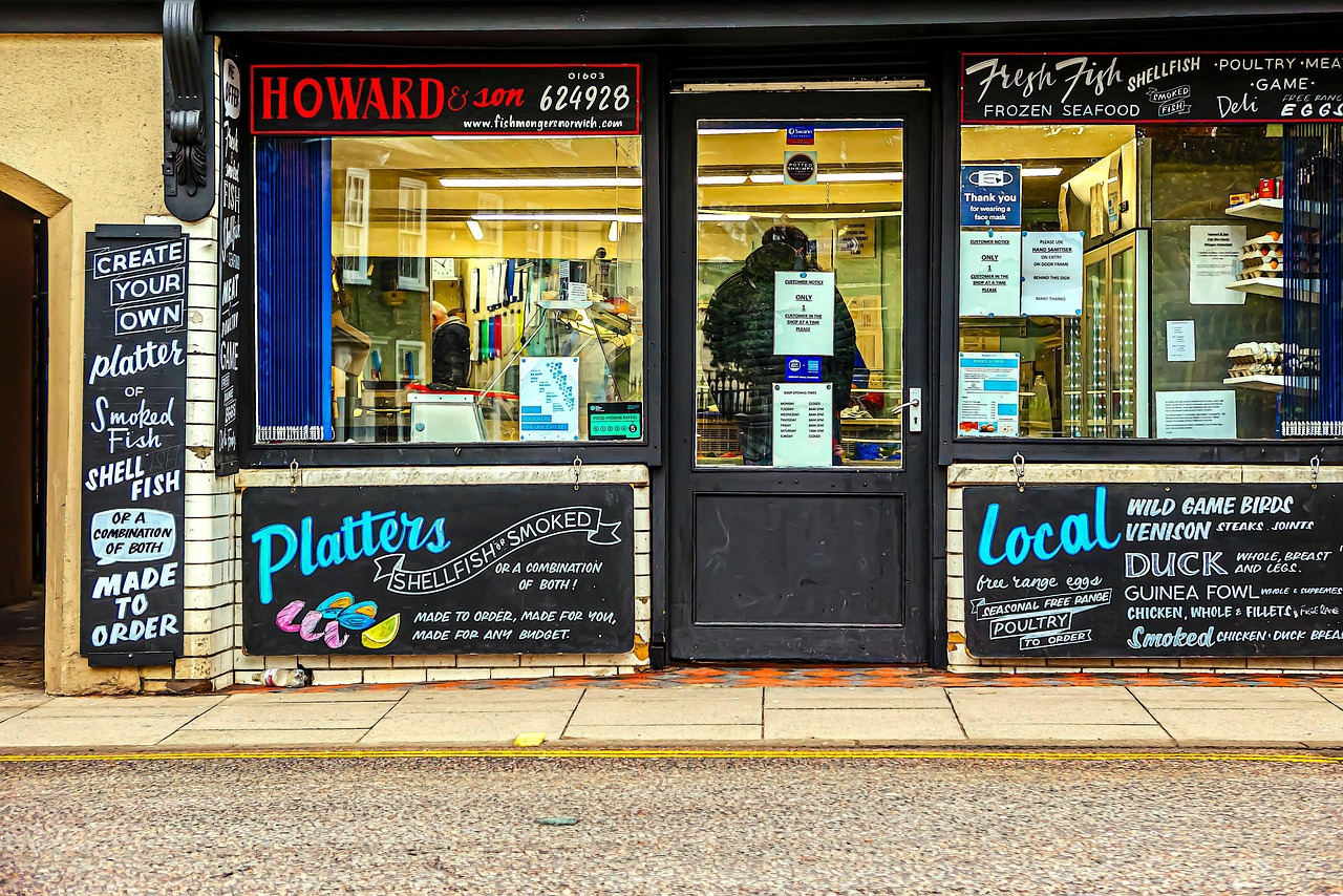 Fishmonger Shop Facade - Free photo on Pixabay
