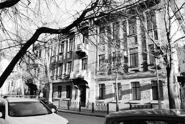 Free Black And White City photo and picture